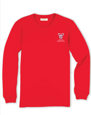 Simply Southern Long Sleeve Tee Tree Red