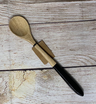 Hand Carved Mango Wood Spoon w/Painted Handle