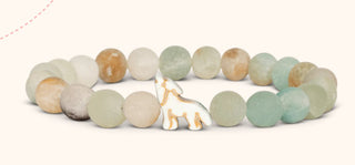 Fahlo Wolf Bracelet Sky Stone