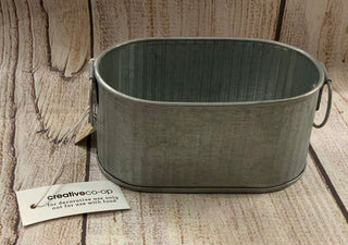 Metal Oval Tin