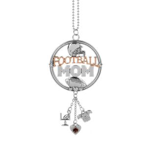 Ganz Football Mom Car Charm