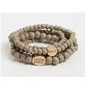 Coco & Carmen Asher Bead Faith Bracelet Stack Mushroom