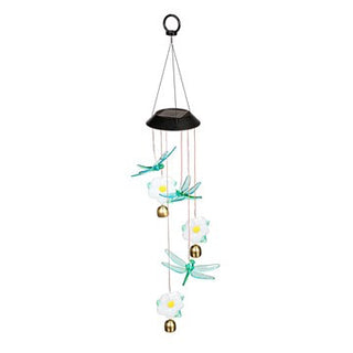 Solar Dragonfly Mobile w/Bells