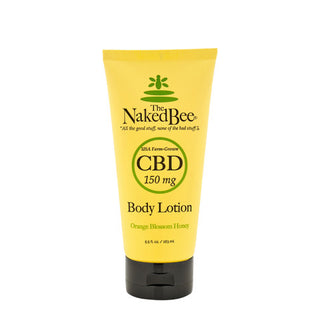 The Naked Bee CBD Orange Blossom Honey 150mg Body Lotion 5.5