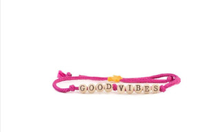 MudLove Bitty Beads Bracelet Good Vibes