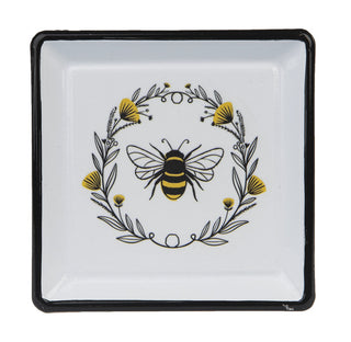 Bee & Floral Trinket Dish