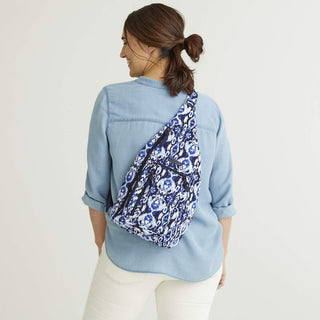 Cotton Sling Backpack by Vera Bradley
