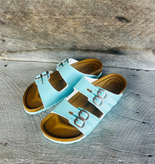 Aerothortic Willow Recovery Sandal Turquoise 1117