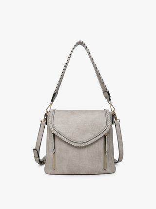 Jen & Co Lorelei Crossbody Light Grey M2167