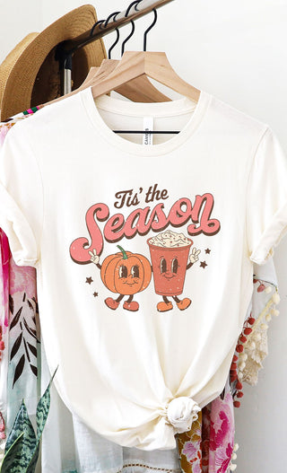 Kissed Apparel Fall Tis' the Season Short Sleeve Shirt