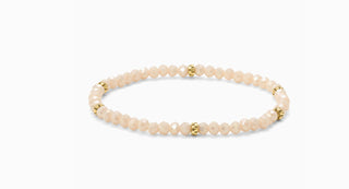 My Fun Colors Mini Crystal Bracelet Blush Gold Accent