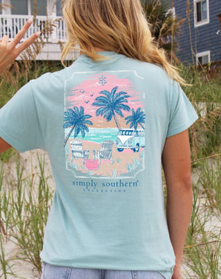 Simply Southern Bus Ice T-Shirt  XXL