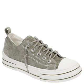 Very G Aman Velvet Sneakers Sage