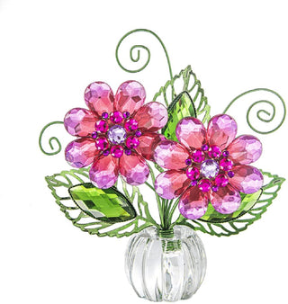 Two-Tone Daisy Posy Pot ACRY-642