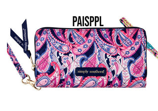 Simply Southern Phone Wallet Paisley