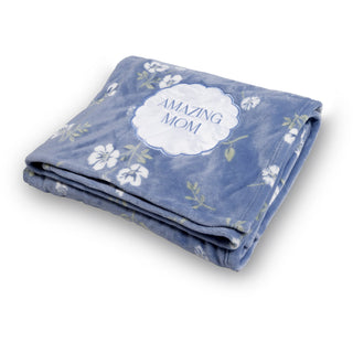 Amazing Mom Plush Throw