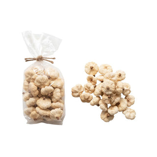 Dried Pumpkin Pods in a Bag, Cream
