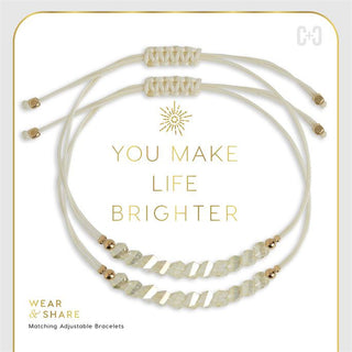 Coco+Carmen Wear & Share Bracelet Set You Make My Life Brighter