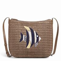 Vera Bradley Straw Crossbody