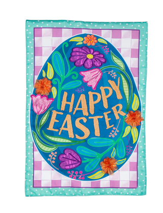 Happy Easter Egg Standard House Flag