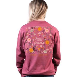 Grandkids Maroon Longsleeve