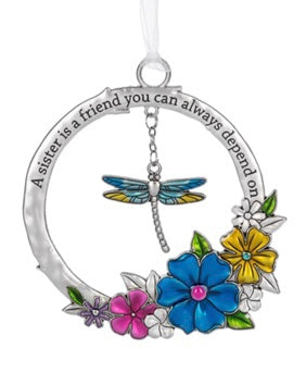 A Sister is a Friend Ornament