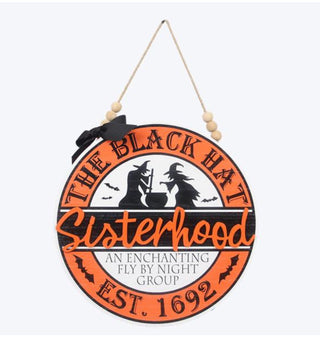 Sisterhood Halloween Sign