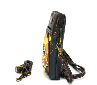 Chala 827 Cellphone Crossbody Bee Hive Navy