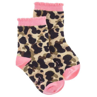 Stephen Joseph Toddler Socks  Leopard Small