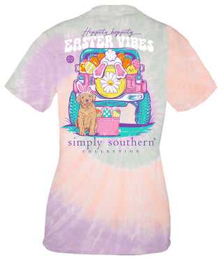 Simply Southern Hippity Hoppity Easter Vibes Shirt Adult