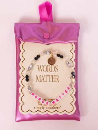 Simply Southern Bracelet Words Matter