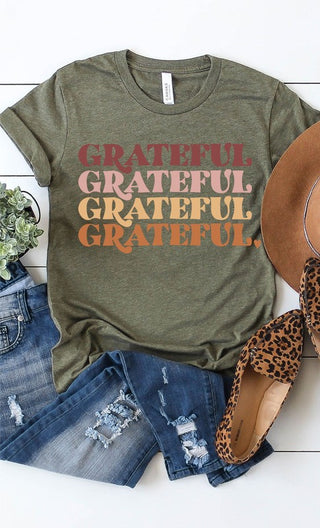 Kissed Apparel Grateful Repeat T-Shirt