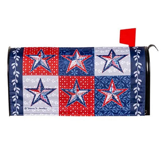 Red, White, & Blue Stars Mail Wrap