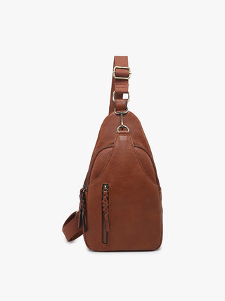 Jen & Co Nikki Sling Crossbody Brown M2342