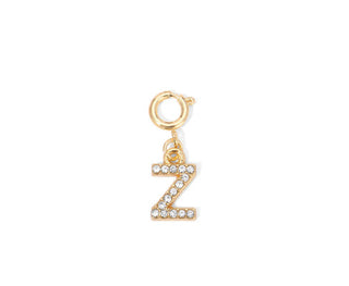 My Fun Colors Rhinestone Initial Gold Z