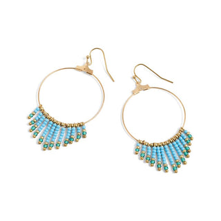 Whispers Gold Cascade with Seed Beads WN004175