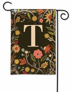 Gather & Be Grateful Monogram Garden Flag