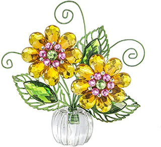Two-Tone Daisy Posy Pot ACRY-642