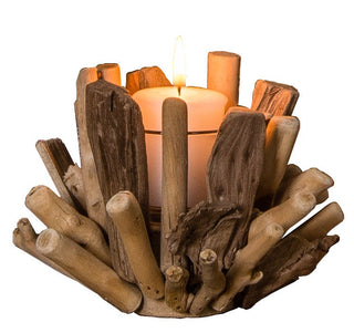 Driftwood Tea light Holder