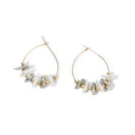 Whispers Gold Pearl Teardrops Earrings WN004247