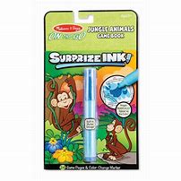 Melissa & Doug On the Go Surprise Ink Game Bool Jungle Animals