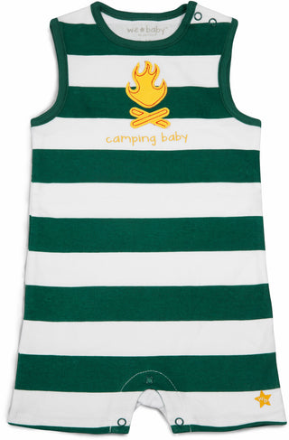 We Baby Camping Baby Boy Romper