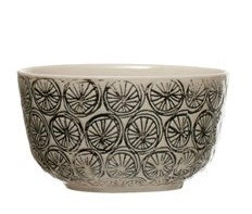 Hand Stamped Bowl