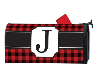 Buffalo Check Monogram Mail Wrap