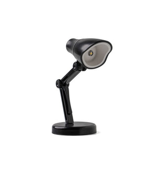 Modern Monkey Shady Business Task & Booklight Mini LED Lamp Black
