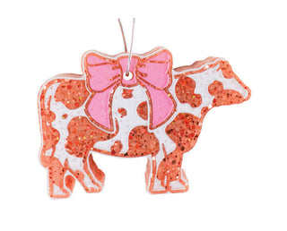 Simply Southern Air Freshiez Cucumber Melon Cow Pink Bow