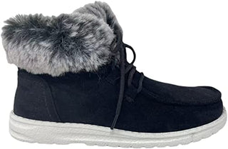 Gypsy Jazz Farren Lined High Top Booties Black
