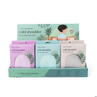 Lemon Lavender Cold Shoulder Hot and Cold Neck Wrap