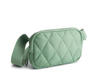 Vera Bradley Nylon Woodward Small Belt Bag Beryl Green