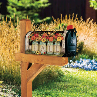 Fall Mason Jars Mail Wrap